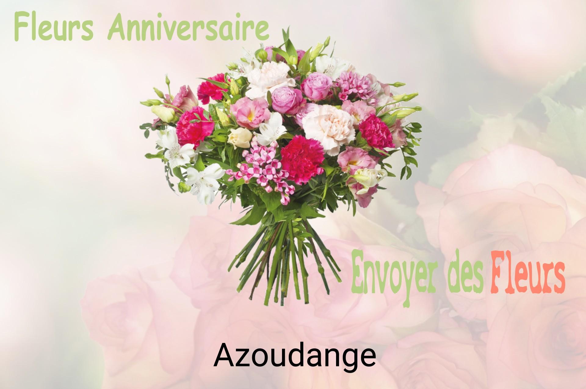 Bouquet de fleurs d’anniversaire livré à Azoudange