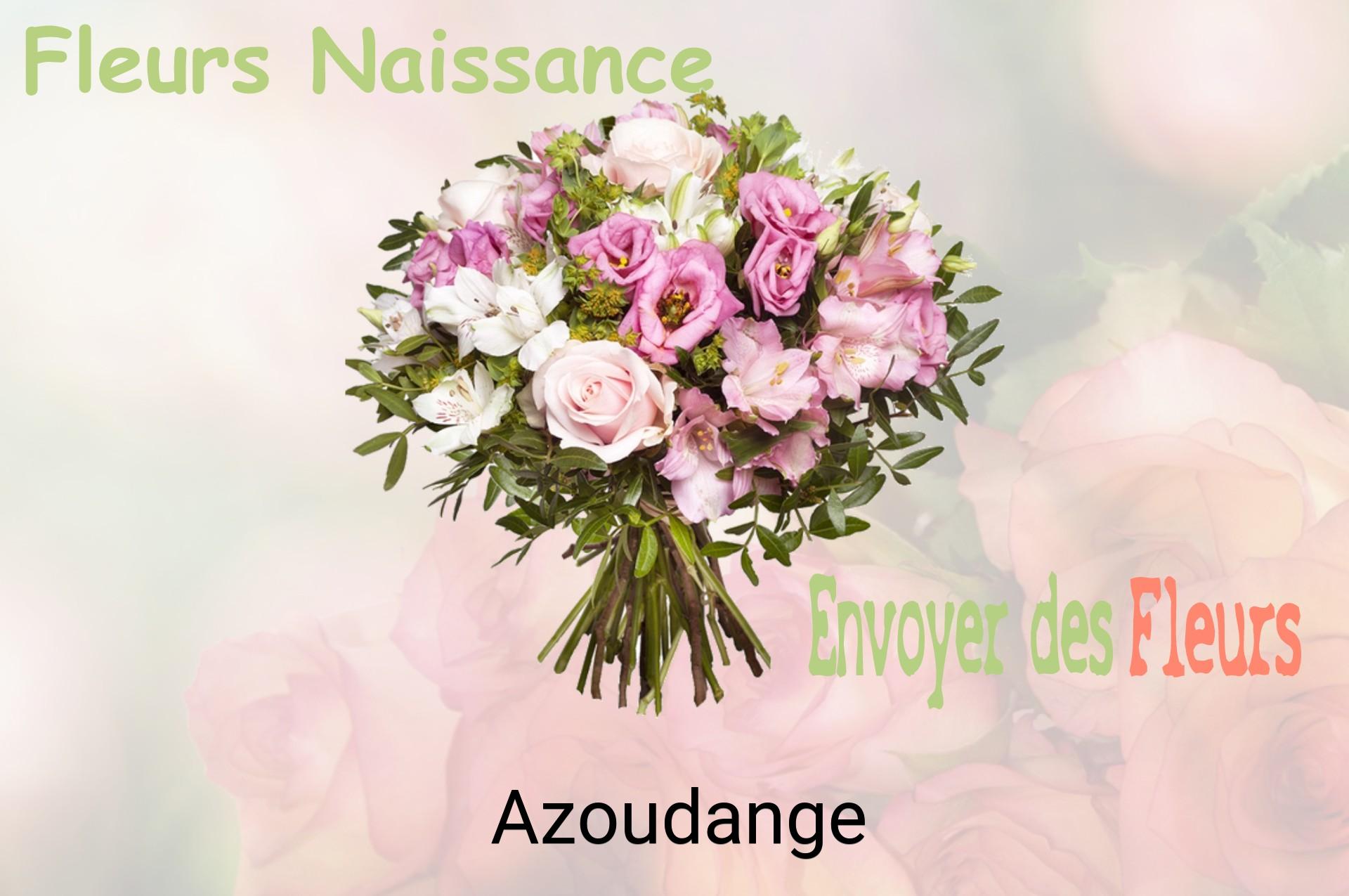 Bouquet de fleurs de naissance livré à Azoudange
